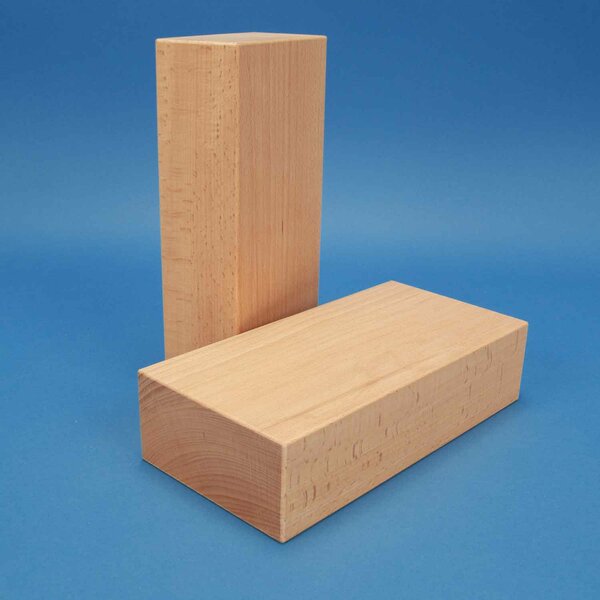 cubes de construction en bois grands 24 x 12 x 6 cm