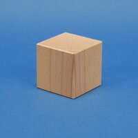 cubes de construction en bois grands 6 cm