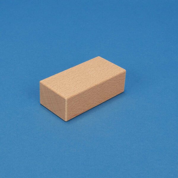 cubes en bois 9 x 4,5 x 3 cm
