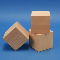 cubes en bois 10 cm