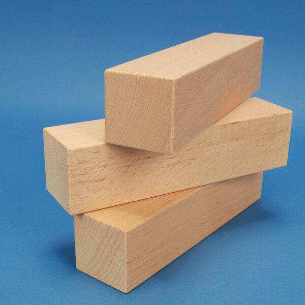 blocs de construction en bois grands 24 x 6 x 6 cm