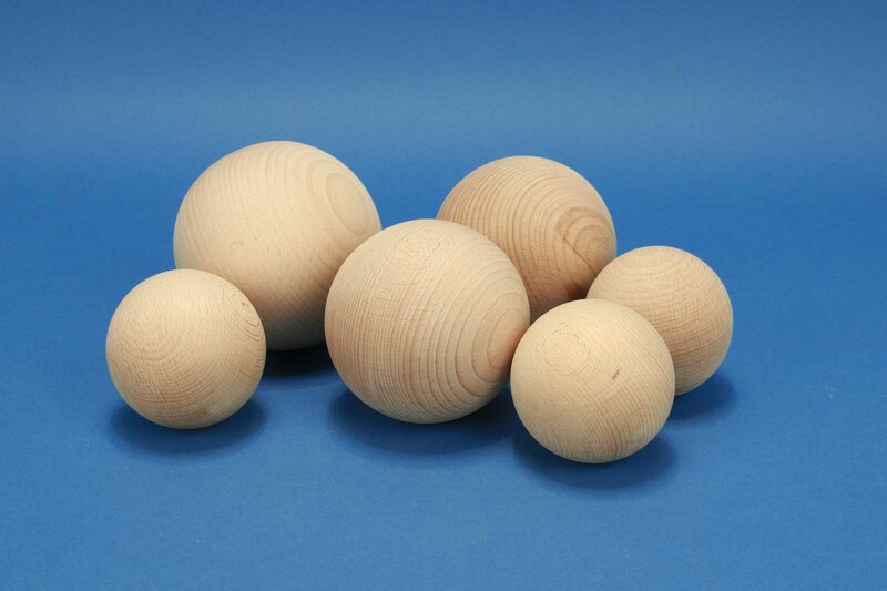 Sphères en bois
