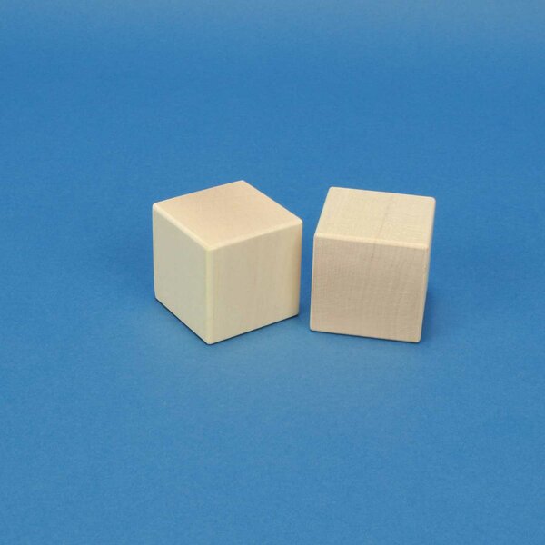 cubes en bois érable 4,5 cm